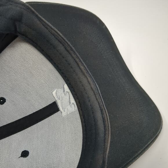 Billabong Snapback Hat Black One Size Adjustable Embroidered Logo - Picture 8 of 9
